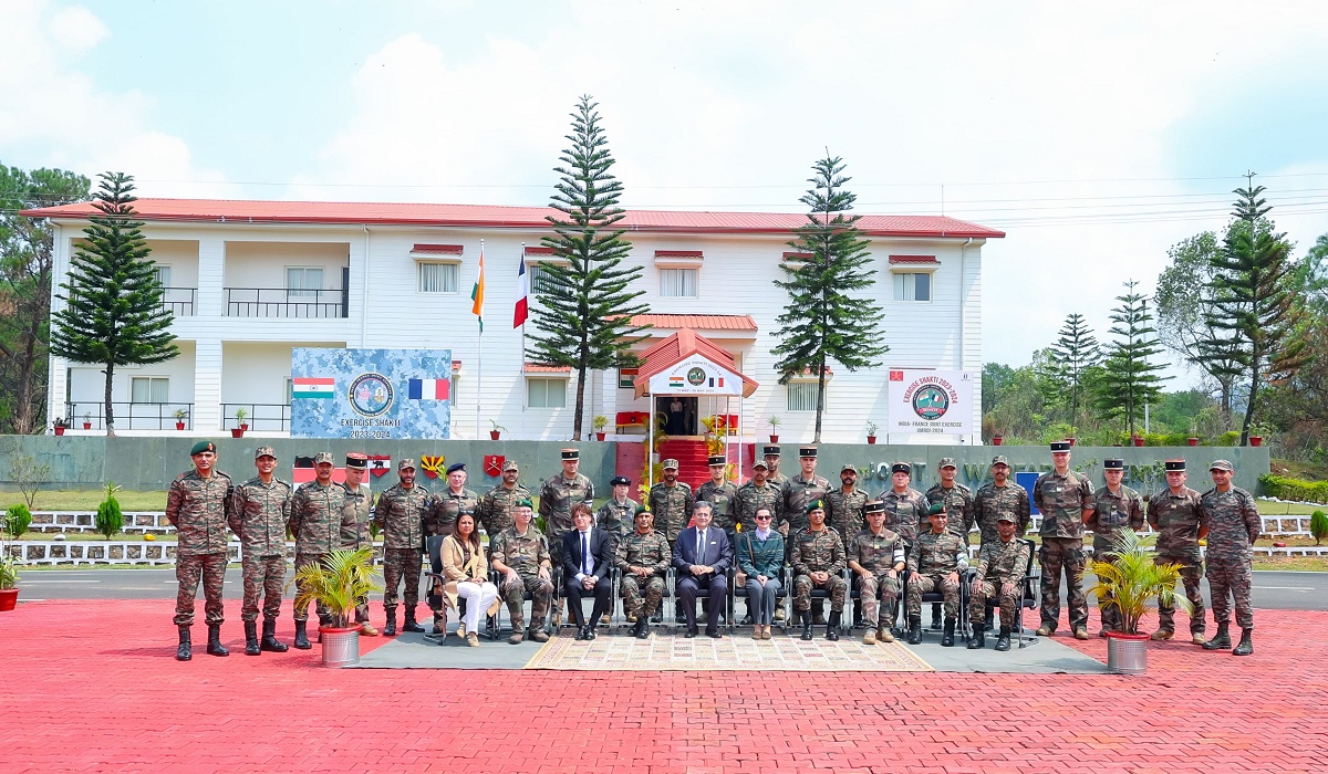 India-France commenced the 7th edition of the Shakti Joint Military Exercise