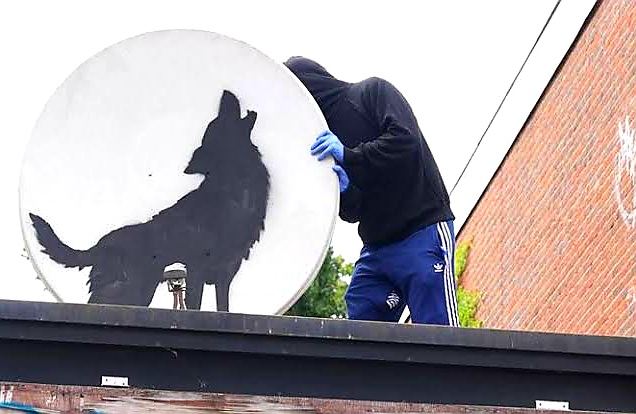 Banksy’s new artwork stolen in London within an hour of being unveiled