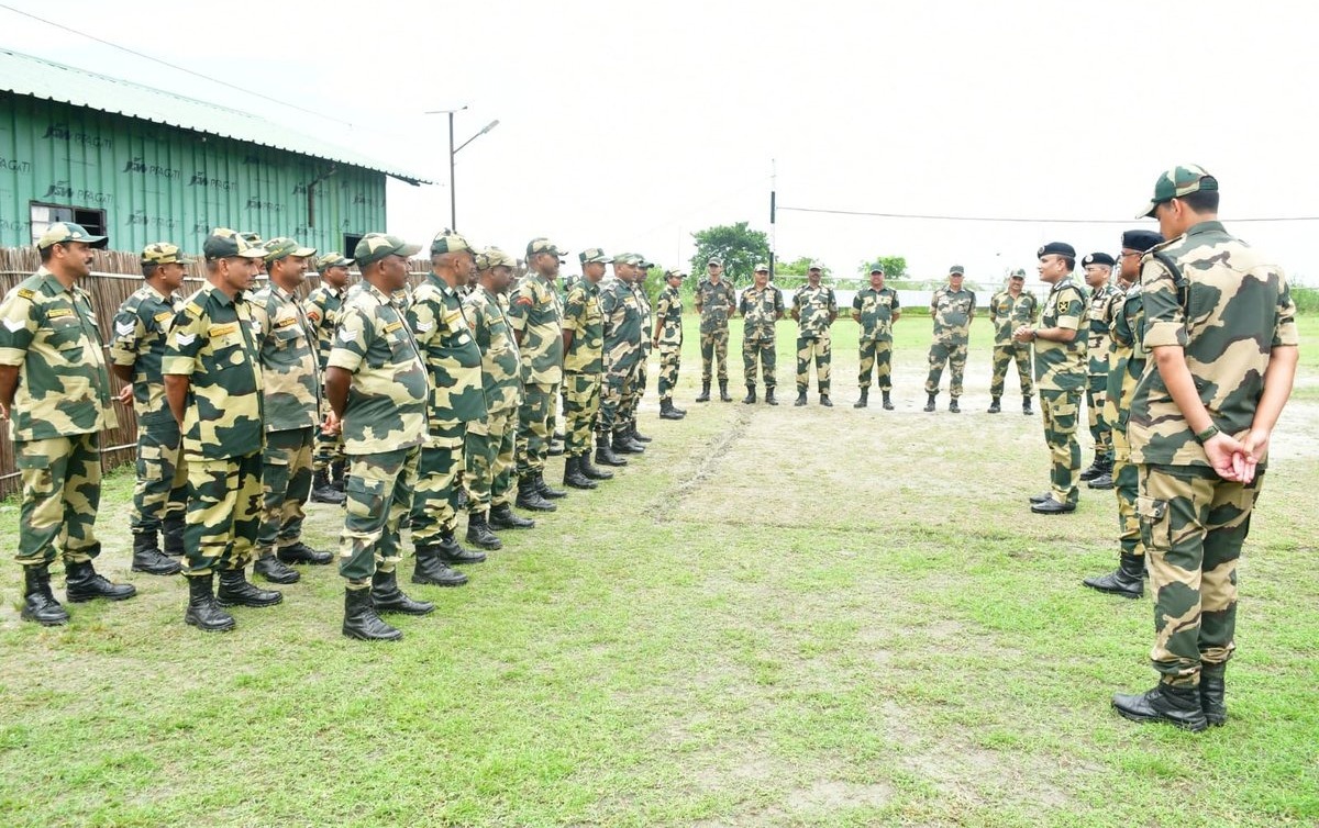 BSF’s Eastern Command Chief Completes the Crucial Guwahati Frontier Inspection