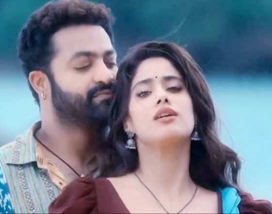 Jr NTR express Devraa co-star Janhvi Kapoor reminds him of Sridevi: ‘The way she acts, smiles…’