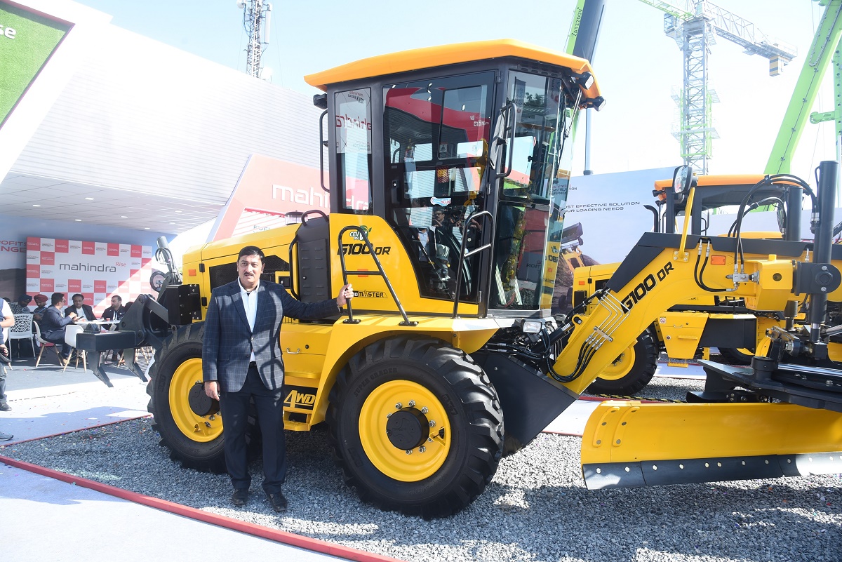 Mahindra launches CEV-V range of construction equipment at BAUMA CONEXPO Delhi